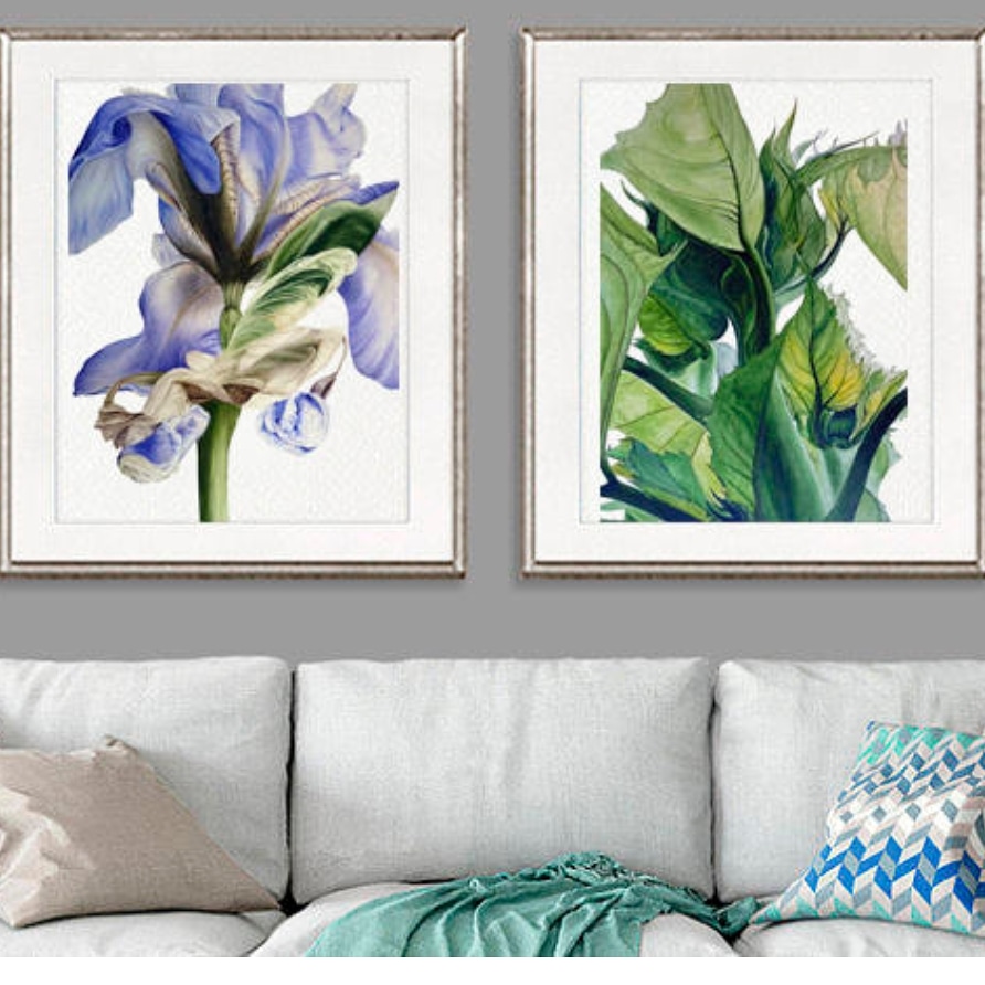 Iris Art Print - Image 4